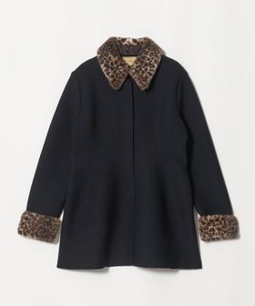 UNITED ARROWS/ミラノリブ フェイクファー カーディガン/カーディガン / ボレロ