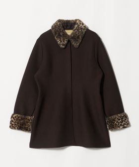 UNITED ARROWS/ミラノリブ フェイクファー カーディガン/カーディガン / ボレロ