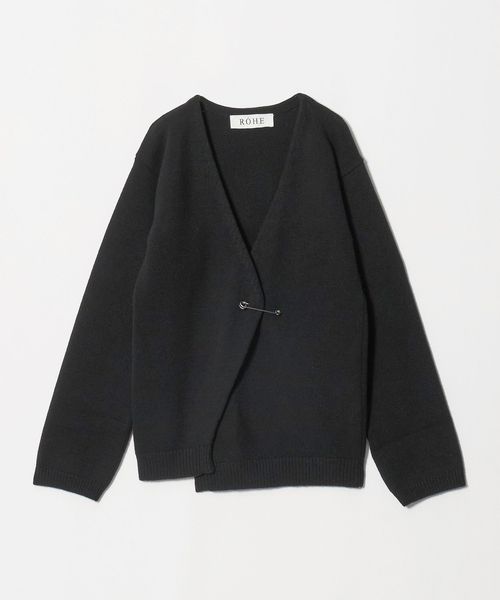 RÓHE/＜ROHE＞Wラップ カーディガン/カーディガン / ボレロ