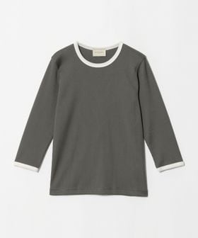 UNITED ARROWS/７分袖 リブ バイカラー パイピング カットソー/Tシャツ / カットソー
