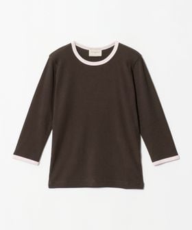 UNITED ARROWS/７分袖 リブ バイカラー パイピング カットソー/Tシャツ / カットソー