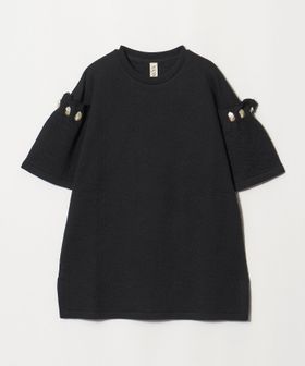 AKYN/＜AKYN＞ジャガードライク フリル ショルダー カットソー/Tシャツ / カットソー