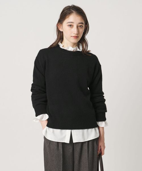 UNITED ARROWS/カシミヤ クルーネック ニット/ニット / セーター
