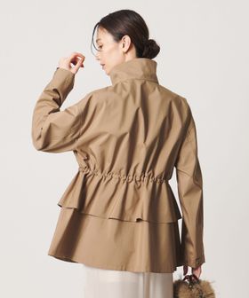 UNITED ARROWS/タフタ ペプラム フリル ブルゾン ‐はっ水‐/その他コート / ブルゾン