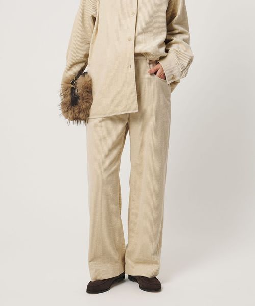 UNITED ARROWS/コーデュロイ ワイドパンツ/その他パンツ