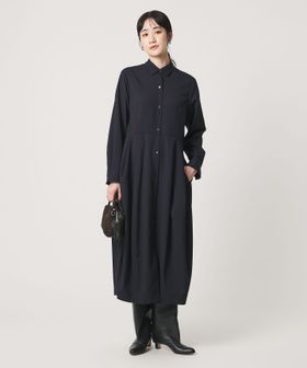 UNITED ARROWS/シャツ ロング ワンピース ‐ウォッシャブル‐/ワンピース