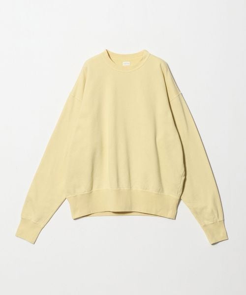 KURO/＜KURO＞USED DYE スウェット YELLOW/スウェット / パーカー