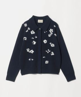 UNITED ARROWS/フラワー ジャガード カーディガン/カーディガン / ボレロ