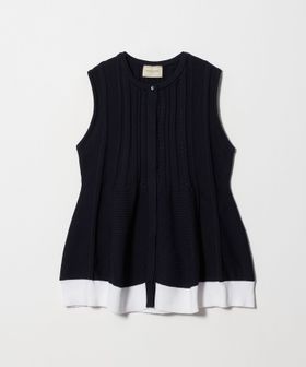 UNITED ARROWS/ペプラム ケーブル ベスト/ベスト