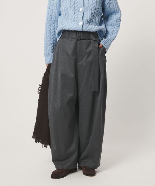 UNITED ARROWS/ウール カーブパンツ/スラックス