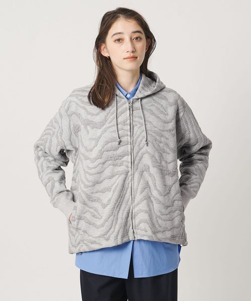 UNITED ARROWS/ジャガード ジップアップ パーカー/スウェット / パーカー