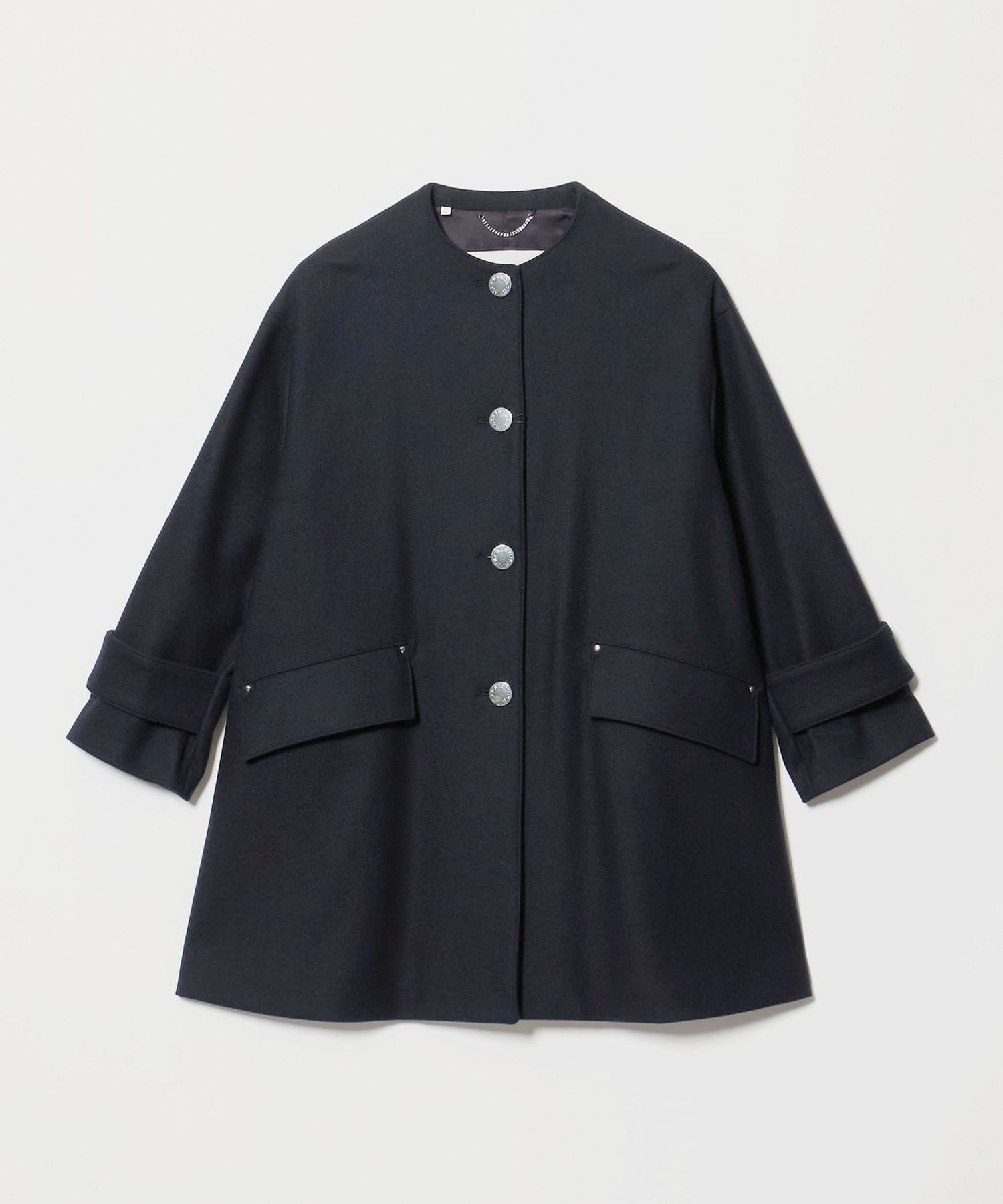 別注】＜MACKINTOSH＞HUMBIE ノーカラー コート