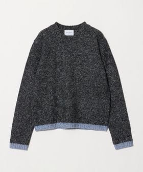 UNITED ARROWS/ミックスカラー クルーネック ニット/ニット / セーター