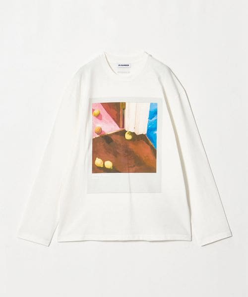 JIL SANDER/＜JIL SANDER＞アート プリント ロングスリーブ Tシャツ 2/Tシャツ / カットソー