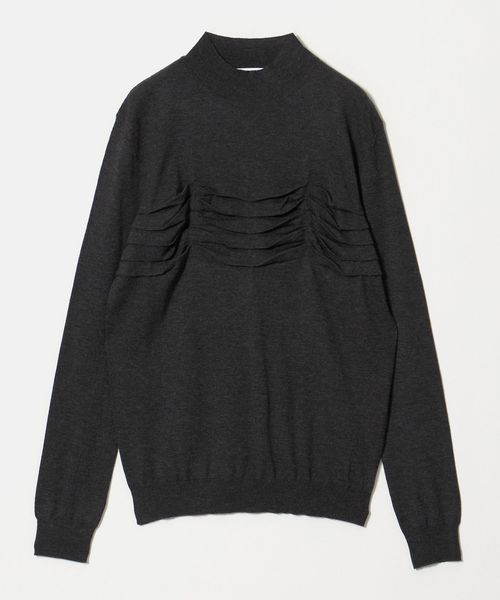 JIL SANDER/＜JIL SANDER＞フロント デザイン モックネック ニット/ニット / セーター