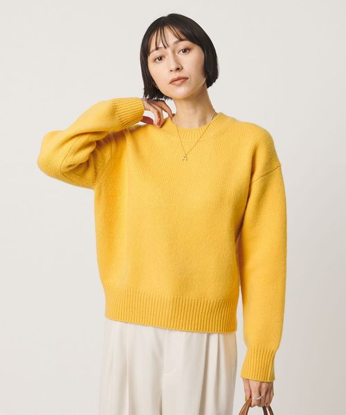 UNITED ARROWS/5G カシミヤ ウール クルーネック ニット/ニット / セーター