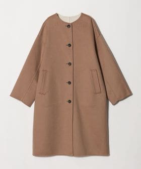 UNITED ARROWS/リバー ノーカラーコート/ノーカラーコート