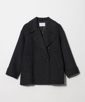 UNITED ARROWS/ウール リバー ミドル Pコート/ピーコート