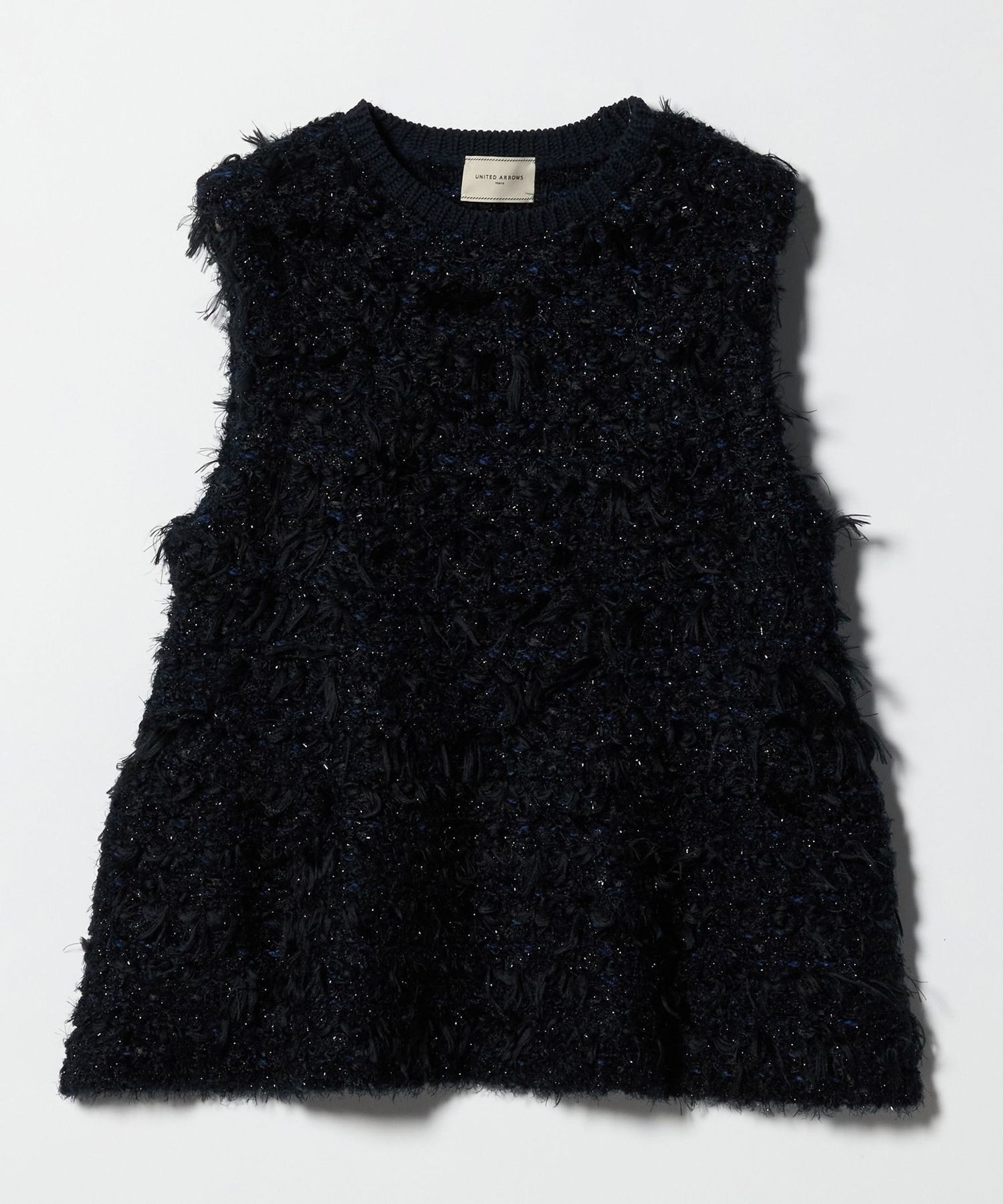 unitedarrows ミックスヤーンニットベスト ミックスヤーン ニットベスト