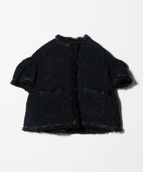 sacai/＜sacai＞ツイードライク パフスリーブ ジャケット/その他ジャケット / スーツ / セットアップ