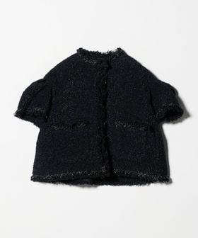 sacai/＜sacai＞ツイードライク パフスリーブ ジャケット/その他ジャケット / スーツ / セットアップ