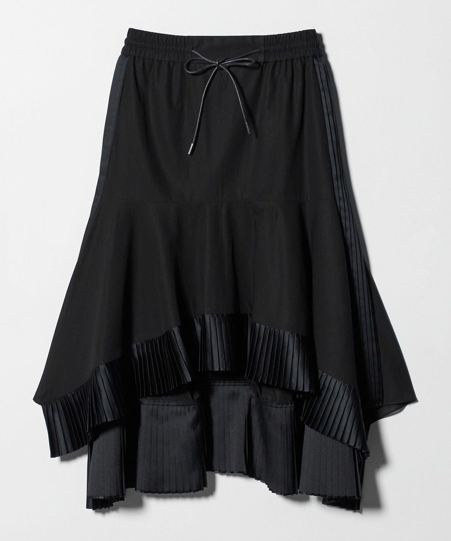 sacai＞イレギュラーヘム スカート