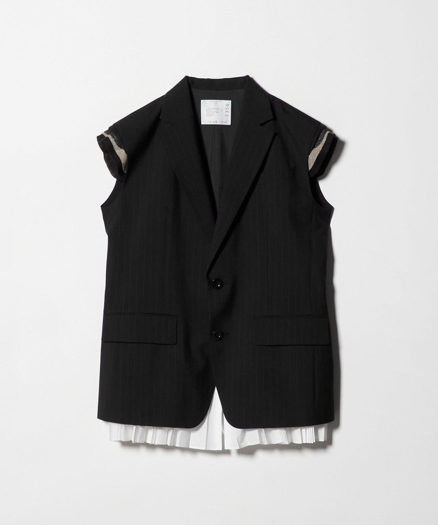 佐屋さま専用ページ sacai＞レイヤード スーツ ベスト