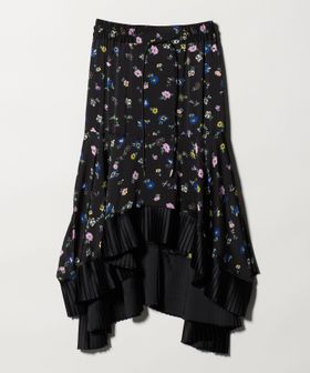 sacai/＜sacai＞イレギュラーヘム フラワー スカート/ミモレ / ロング