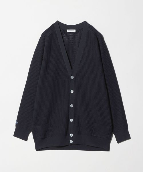 MADISONBLUE/＜MADISONBLUE＞メッシュ ビック Vネック カーディガン/カーディガン / ボレロ