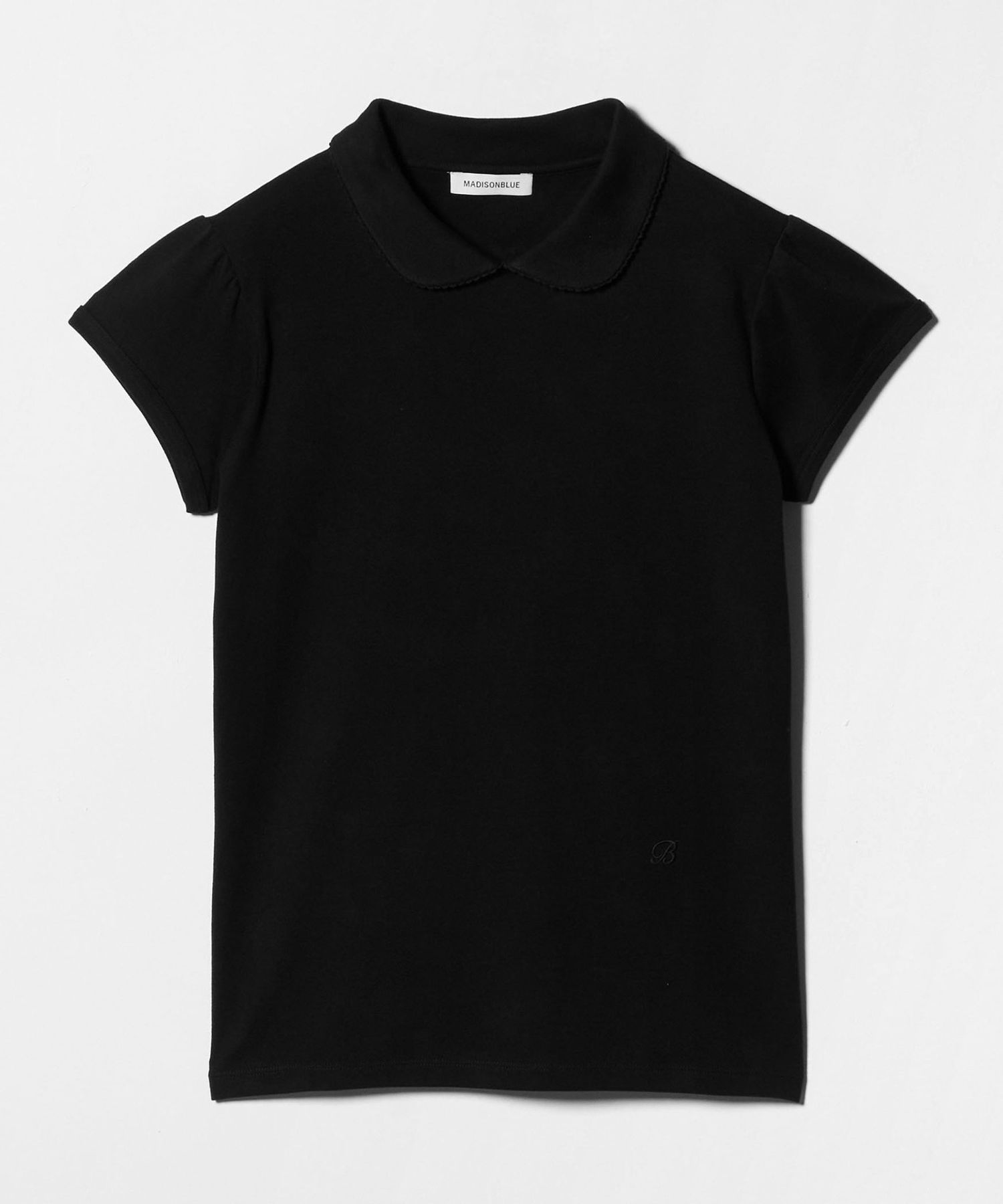 MADISONBLUE＞ラウンドカラー Tシャツ