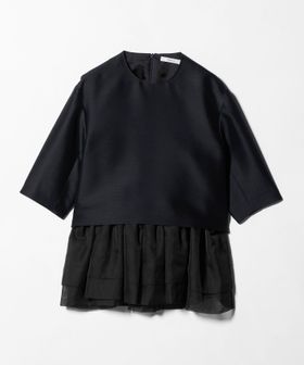 DOMELLE/＜DOMELLE＞7SL コンビブラウス/シャツ / ブラウス