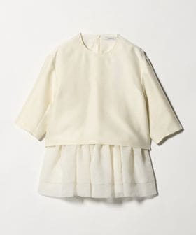 DOMELLE/＜DOMELLE＞7SL コンビブラウス/シャツ / ブラウス