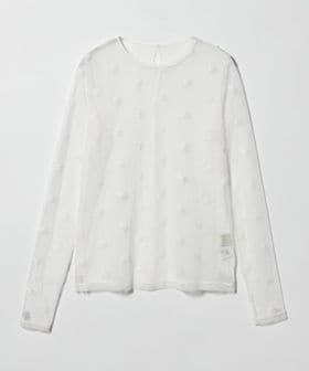 UNITED ARROWS/チュールフラワー カットソー ‐ウォッシャブル‐/Tシャツ / カットソー