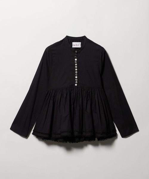 dahl'ia/＜dahl’ia＞ヘム フレア ブラウス/シャツ / ブラウス