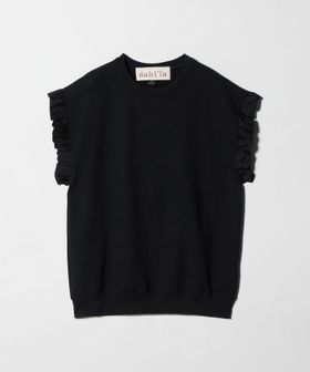 dahl'ia/＜dahl’ia＞フリルスリーブ スウェット/スウェット / パーカー