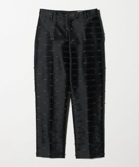 UNITED ARROWS/リボン カットジャガード パンツ/スラックス