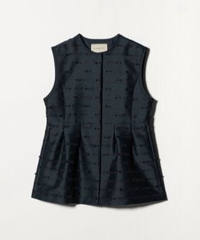 UNITED ARROWS/リボン カットジャガード ベスト/ベスト