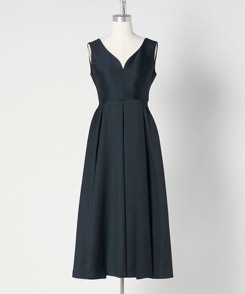 UNITED ARROWS/ハートネック フレアスカート/ワンピース