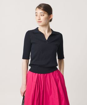 SLOANE/【別注】＜SLOANE＞リブ スキッパー ニット/ニット / セーター