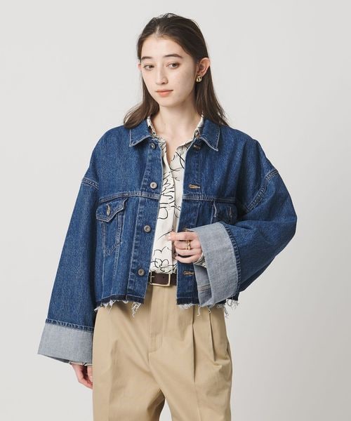SACRA/＜SACRA＞ボリュームスリーブ デニムジャケット/デニムジャケット