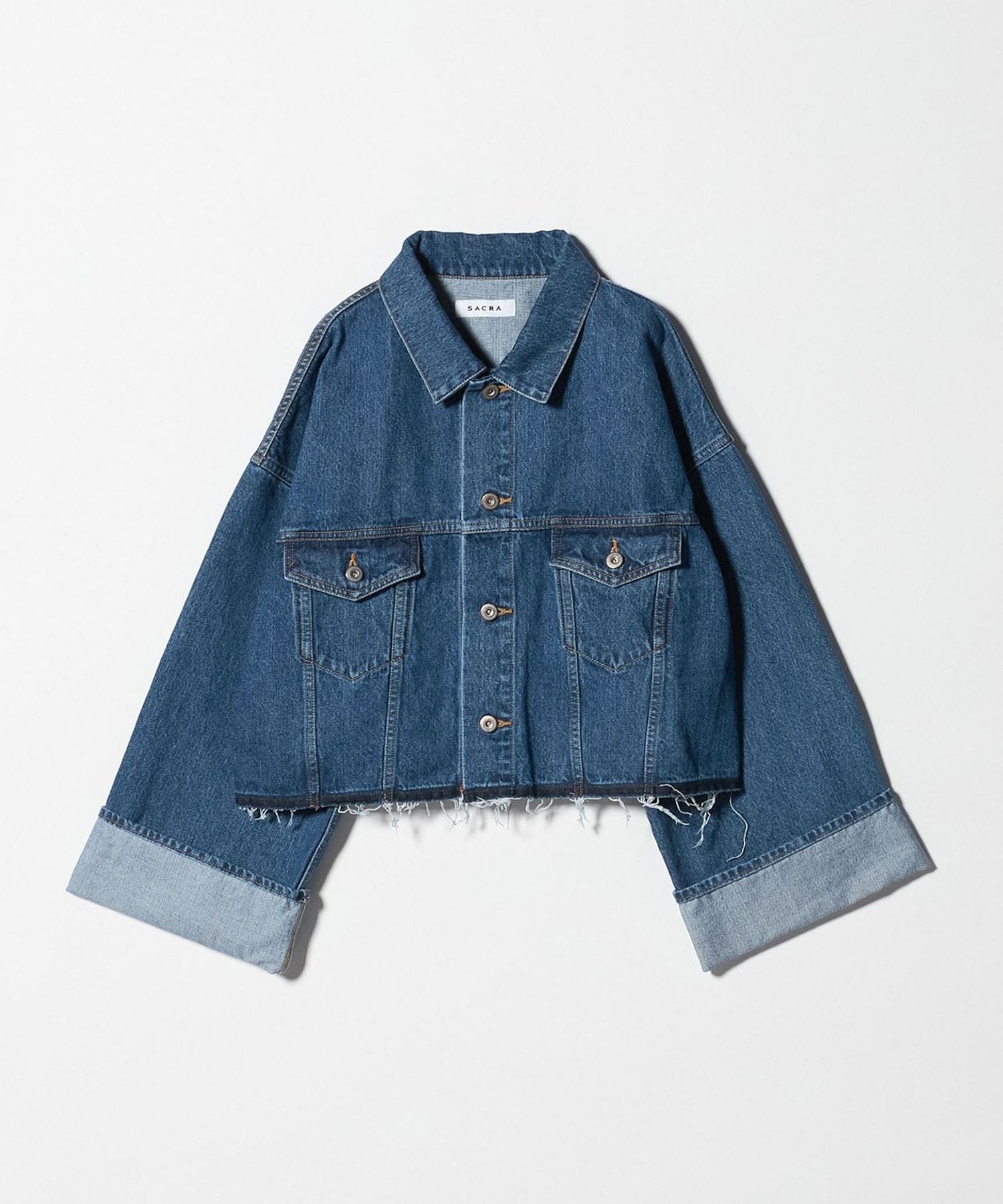 SACRA ボリュームスリーブ デニムジャケット SACRA＞ボリュームスリーブ デニムジャケット