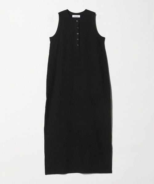 SACRA/＜SACRA＞ヘンリーネック ノースリーブ ワンピース/ワンピース