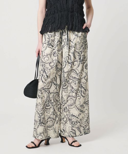 SACRA/＜SACRA＞ペイズリー イージーパンツ/イージーパンツ