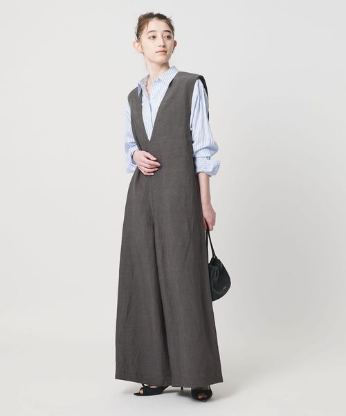 SACRA/＜SACRA＞ノースリーブ オールインワン パンツ/オーバーオール / オールインワン