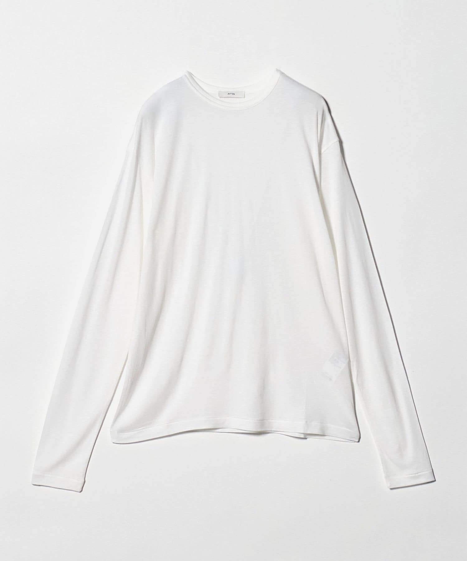 ATON＞ロングスリーブ Tシャツ