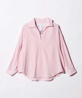 TICCA/＜TICCA＞ストライプ スキッパー シャツ/シャツ / ブラウス