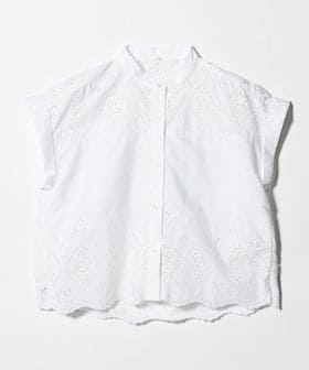 TICCA/＜TICCA＞レース フレンチスリーブ シャツ/シャツ / ブラウス