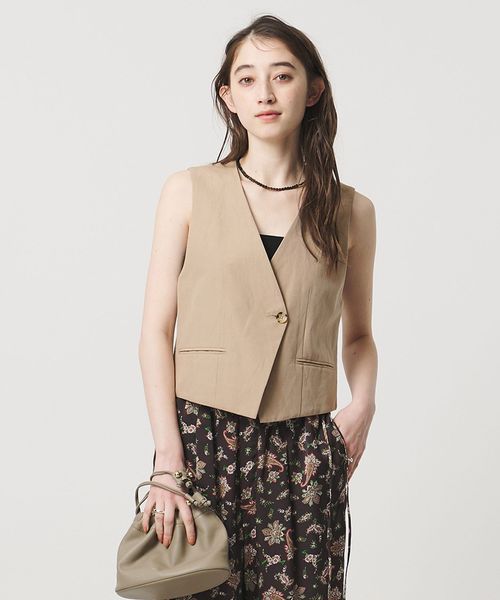TICCA/＜TICCA＞Vネック ベスト/ベスト