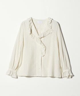 UNITED ARROWS/フリルカラー 2WAY ブラウス ‐ウォッシャブル‐/シャツ / ブラウス