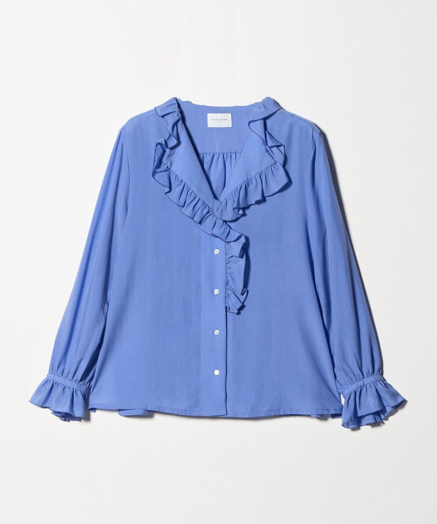 ENFOLD エンフォルド　2way ブラウス　フリル　クルーネックプルオーバー ENFOLD エンフォルド 2way ブラウス フリル クルーネックプルオーバー